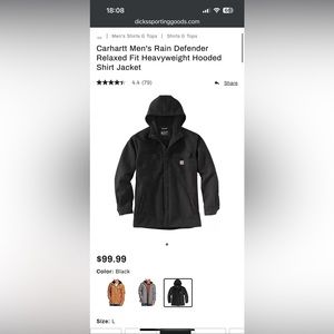 Carhartt Rain Defender